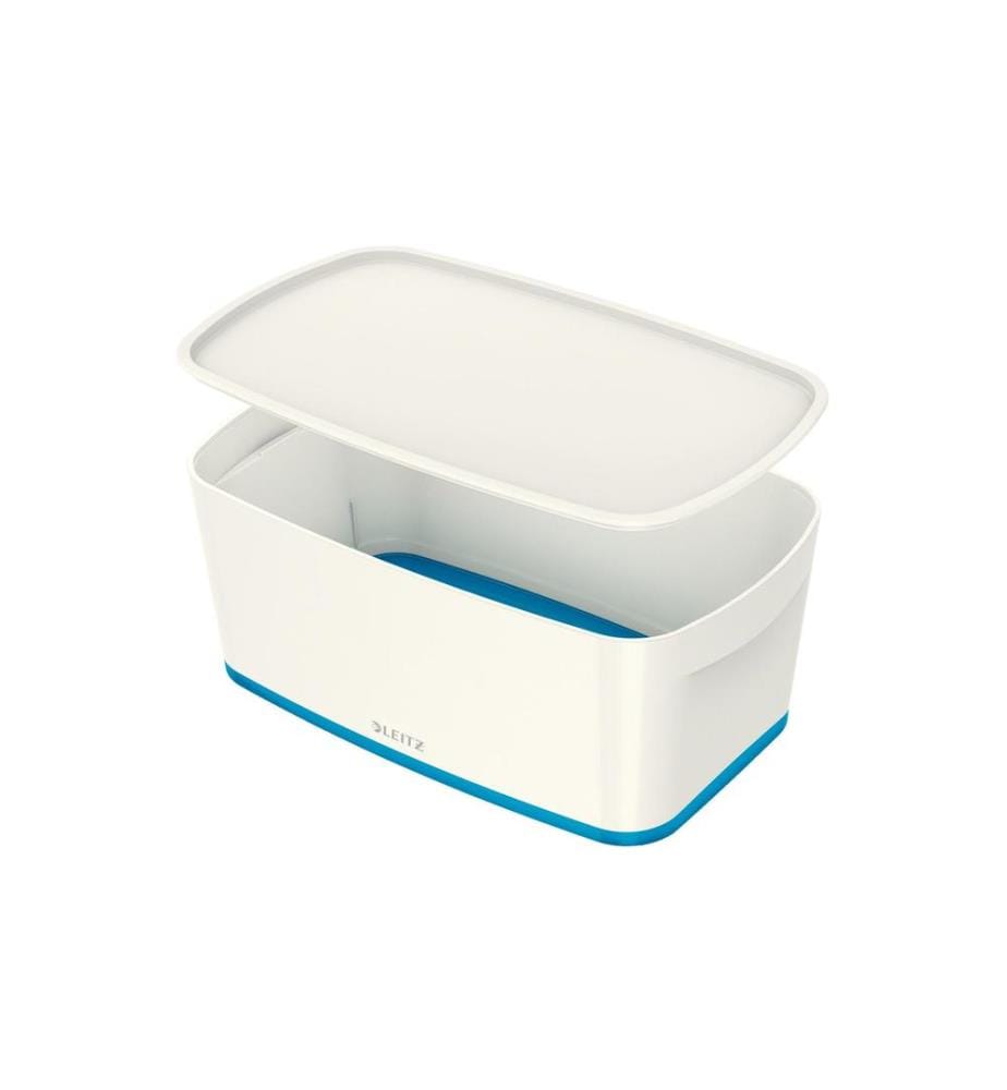 LEITZ - Boîte de rangement MyBox Petit Blanc; Bleu