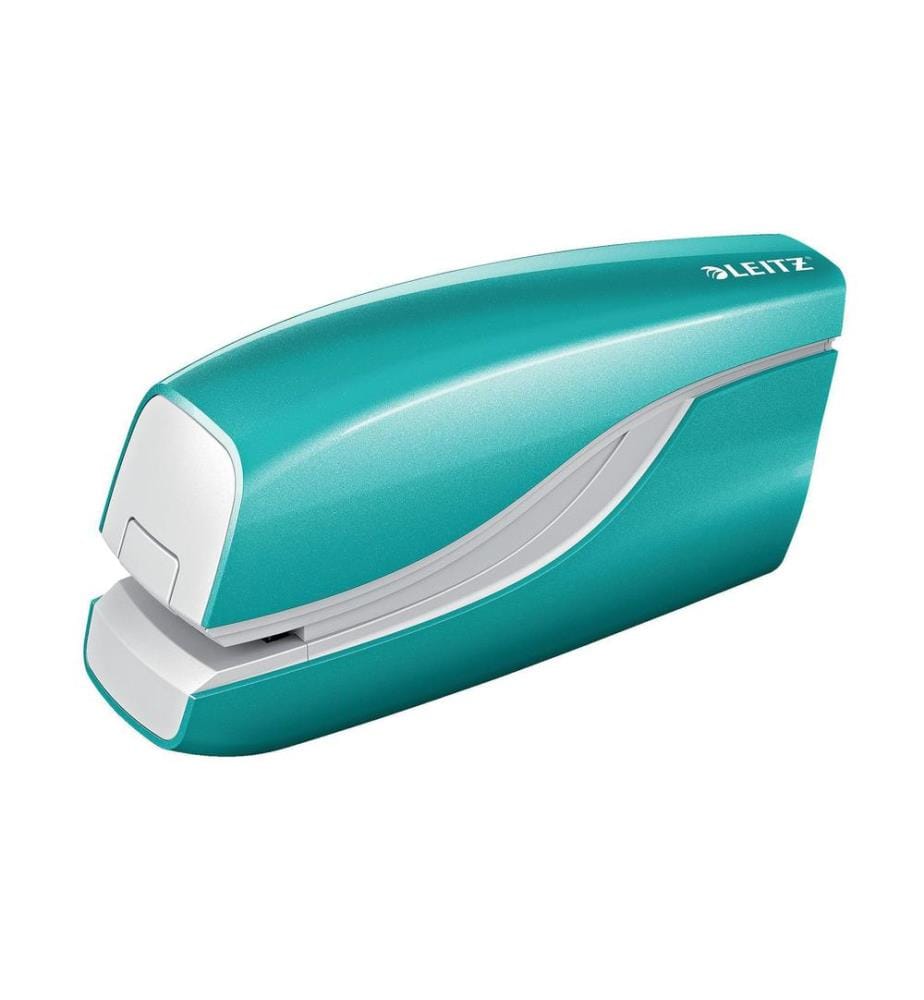 LEITZ - Agrafeuse électrique NeXXt Wow 10 pages, Bleu glacé