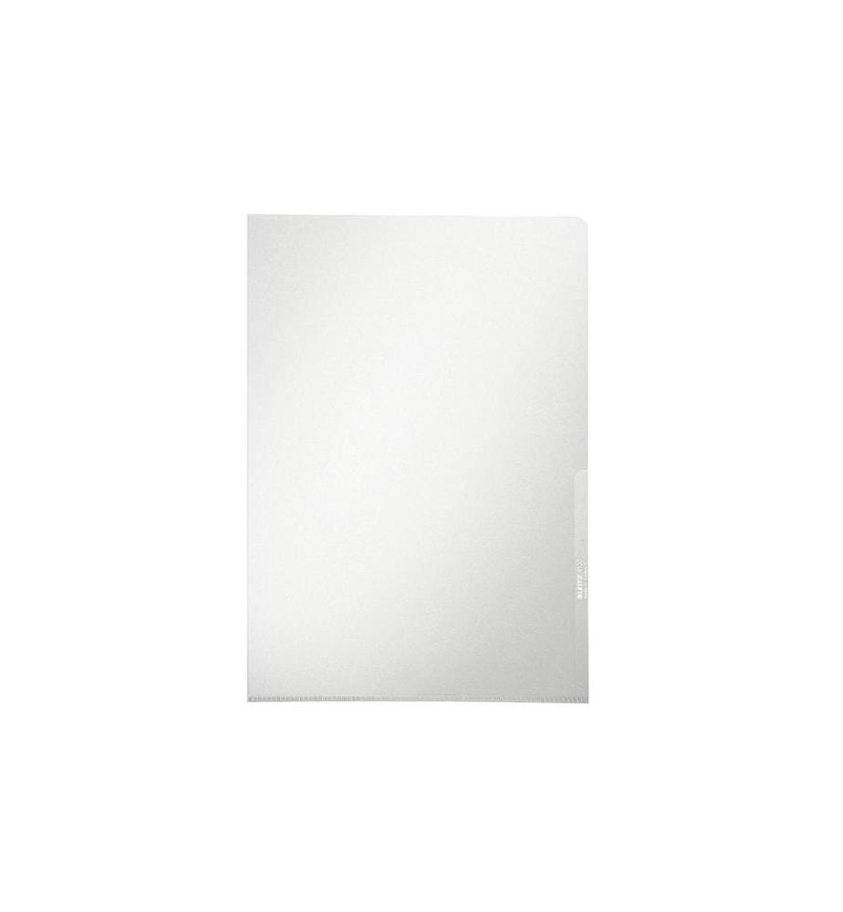 LEITZ - Pochette transparente Premium Transparent, 100 pièces