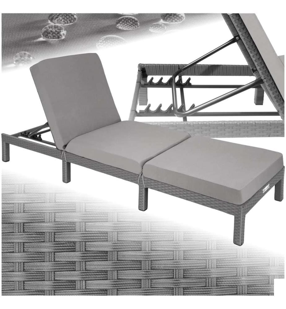 Bain de soleil SOFIA 6 positions - gris