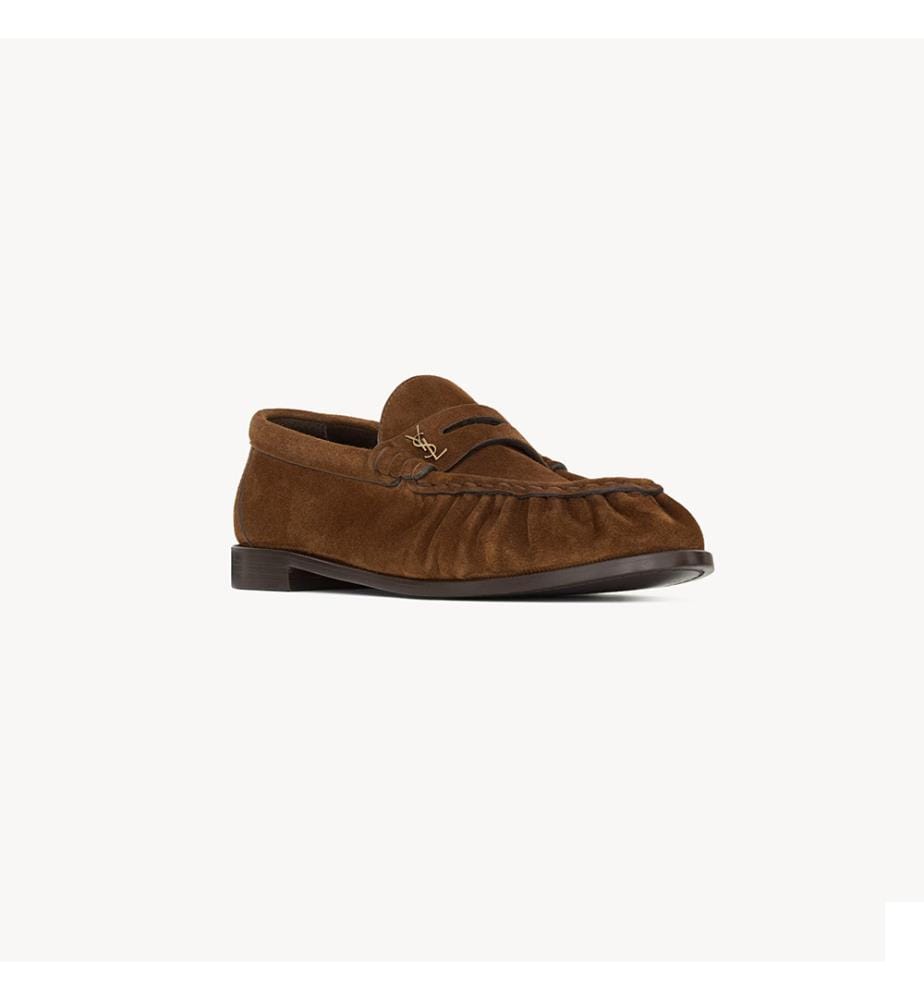 Le Loafer Supple En Daim - Marron