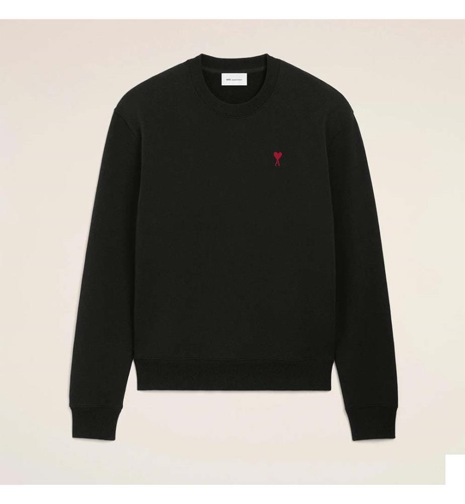 Sweat "Ami de Coeur" Rouge - Noir