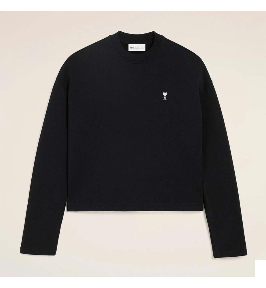 Sweat "Ami de Coeur" - Noir, Blanc et Crème