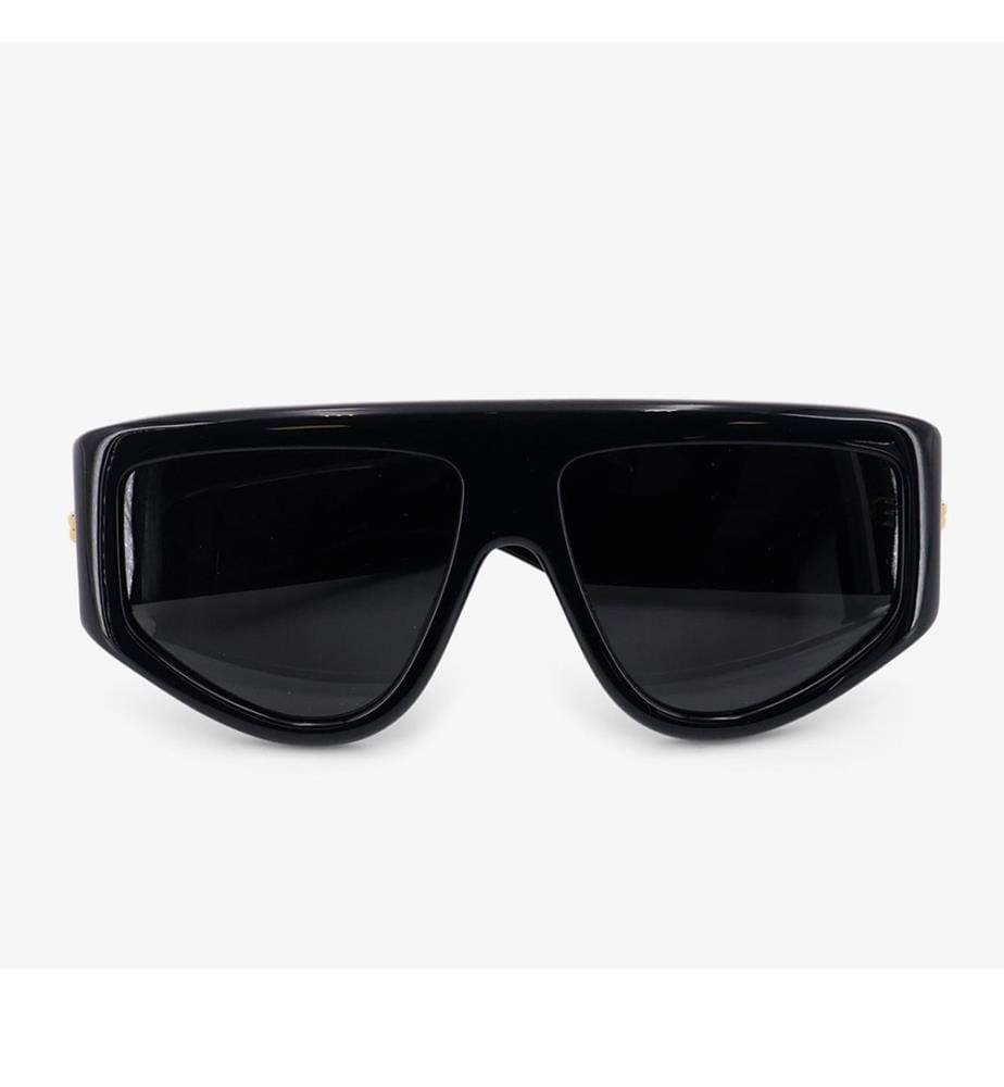 Lunettes de soleil oversize - Noir et gris