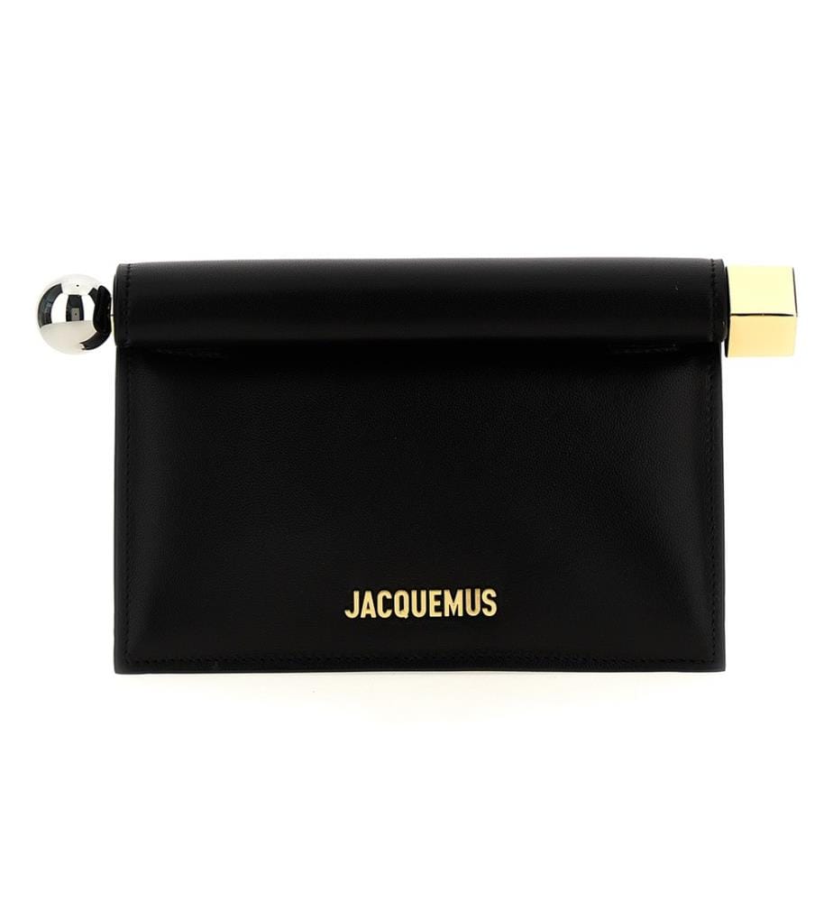 Mini pochette La Petite Pochette Rond Carré - noir