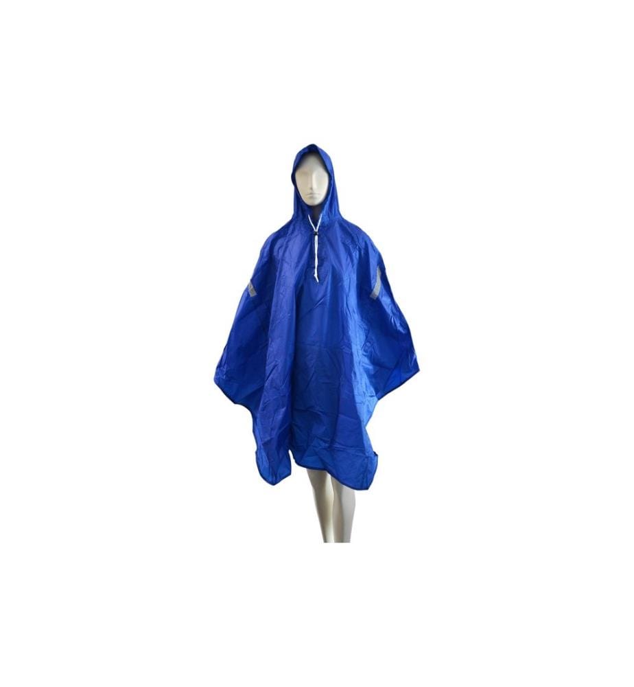 Incirca - Poncho de pluie pour vélo, Unisexe, bleu