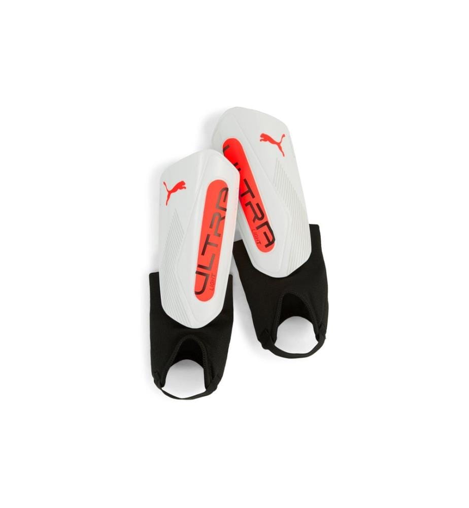 Puma - Protège-tibias ULTRA Light avec protection de la cheville XL, Blanc