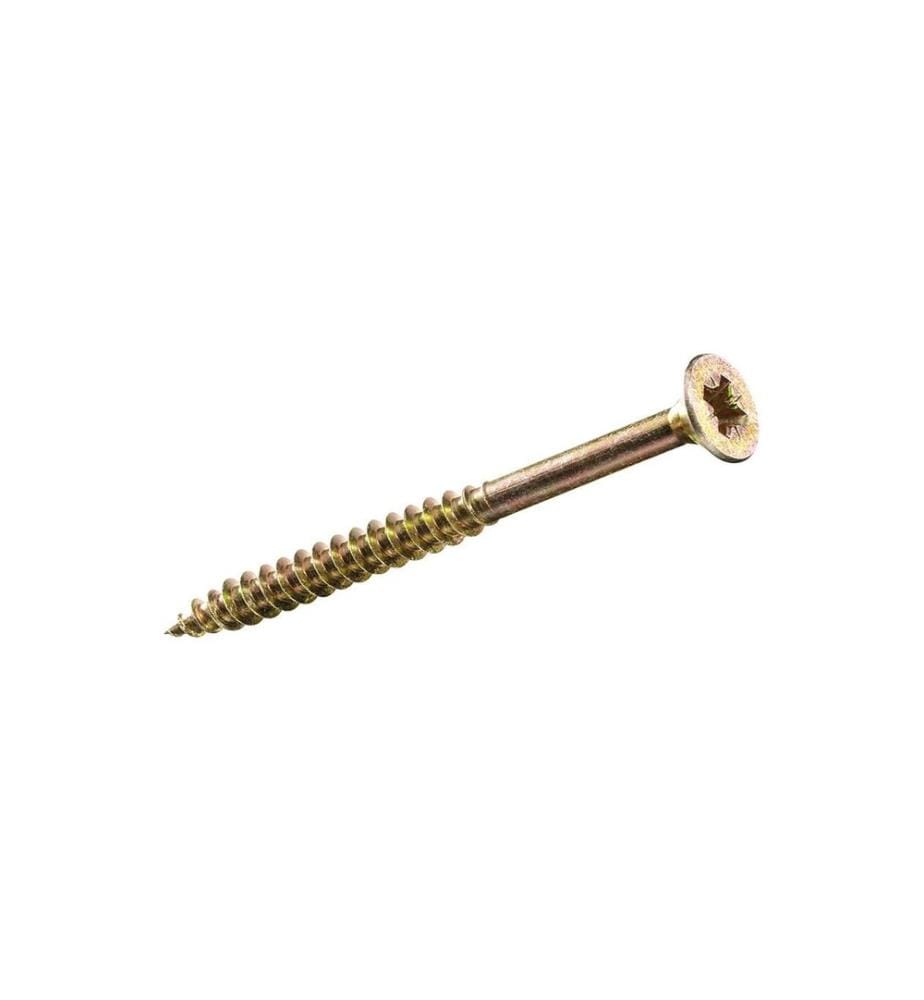 FTM - Vis pour contreplaqué Tête fraisée 6 x 100 mm Acier, 4 pièces