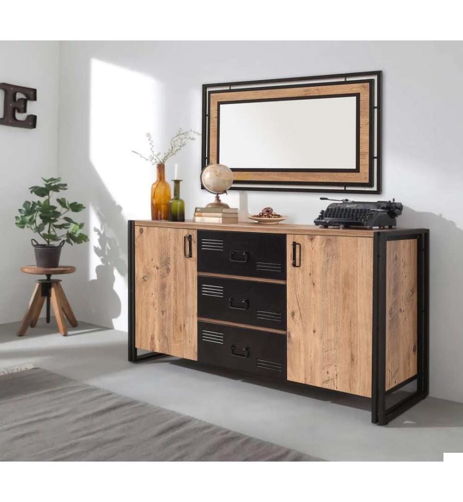 Console - pin atlantique noir