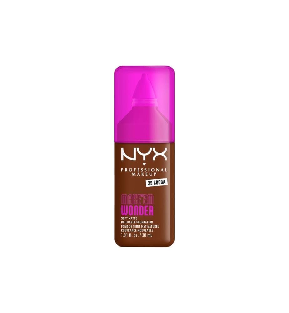 NYX Professional Makeup - Fond de teint Make em Wonder 39 Cocoa