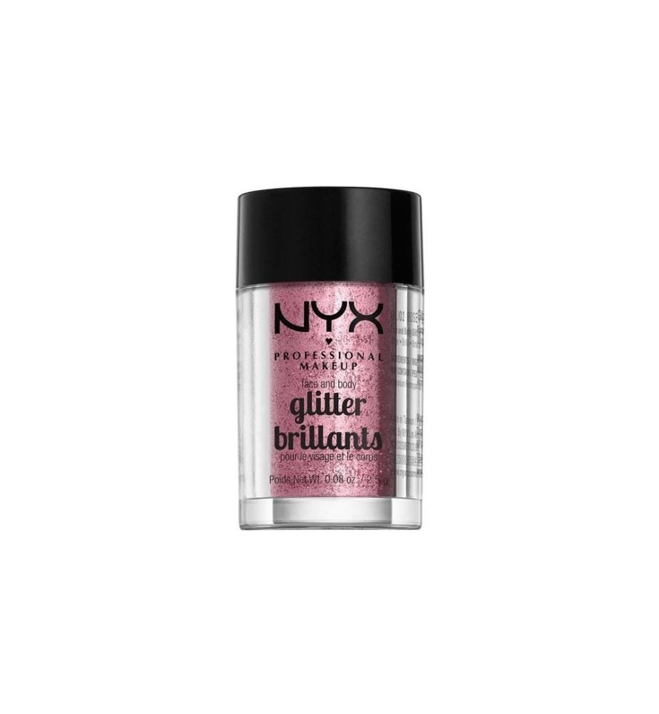 NYX Professional Makeup - Face and Body Glitter rose 2.5 g