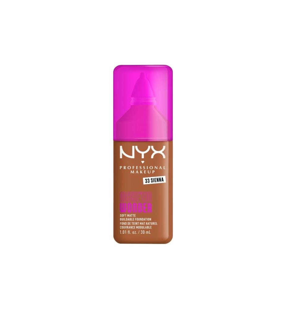 NYX Professional Makeup - Fond de teint Make em Wonder 33 Sienna