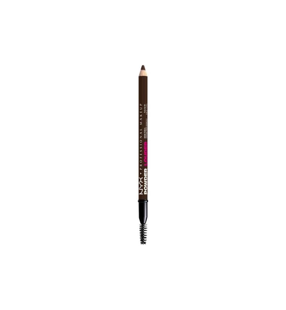 NYX Professional Makeup - Powder Louder Brow Pencil 08 Deep Brown