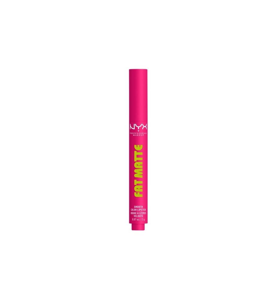 NYX Professional Makeup Rouge à lèvres Fat Matte Smooth 13 Fluffy Fuchsia