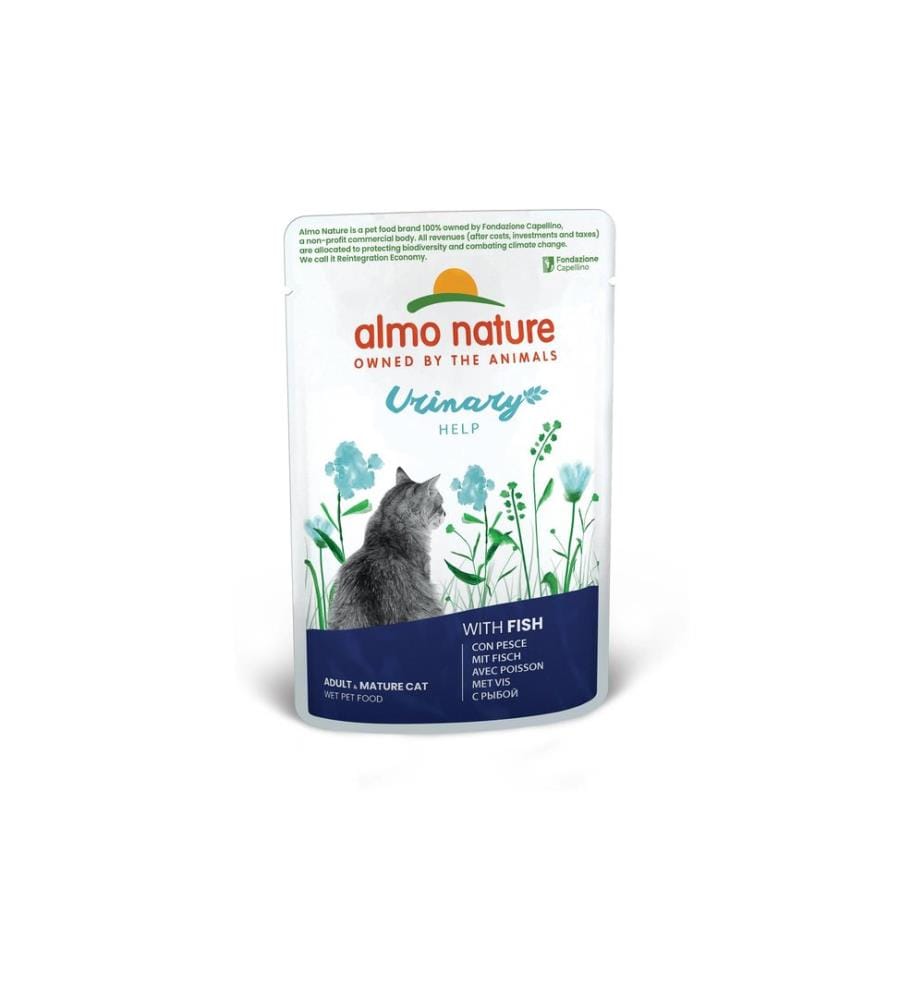 ALMO NATURE - Alimentation humide Holistic Functional Urinary Help avec poisson 70 g
