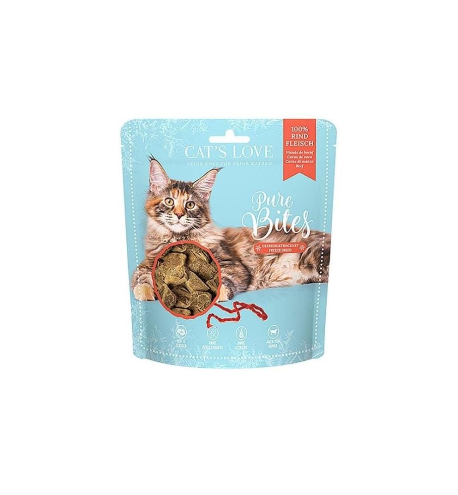 CAT'S LOVE - Collation pour chat Filet de buf, 40 g