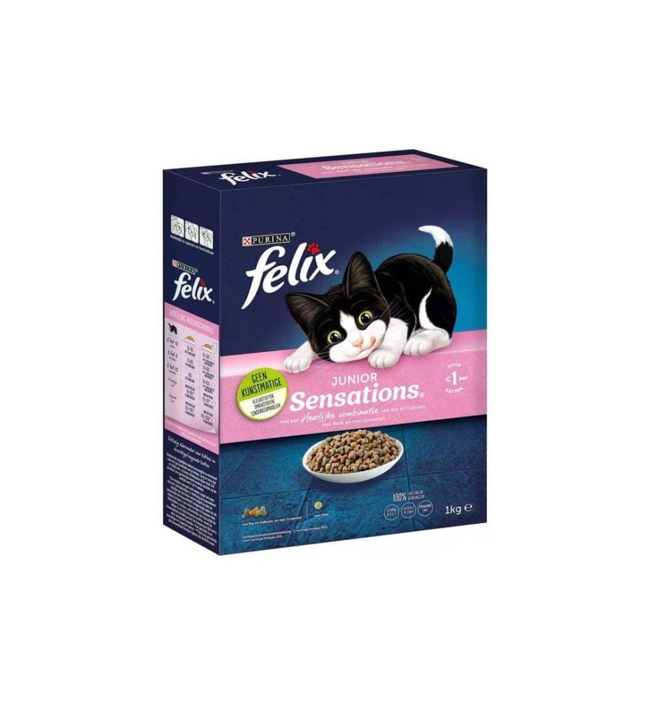 FELIX - Alimentation sèche Sensations Junior, 1 kg