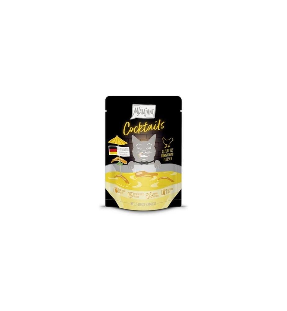 Mjamjam - Cocktail de viande de poulet plumée, 40 g