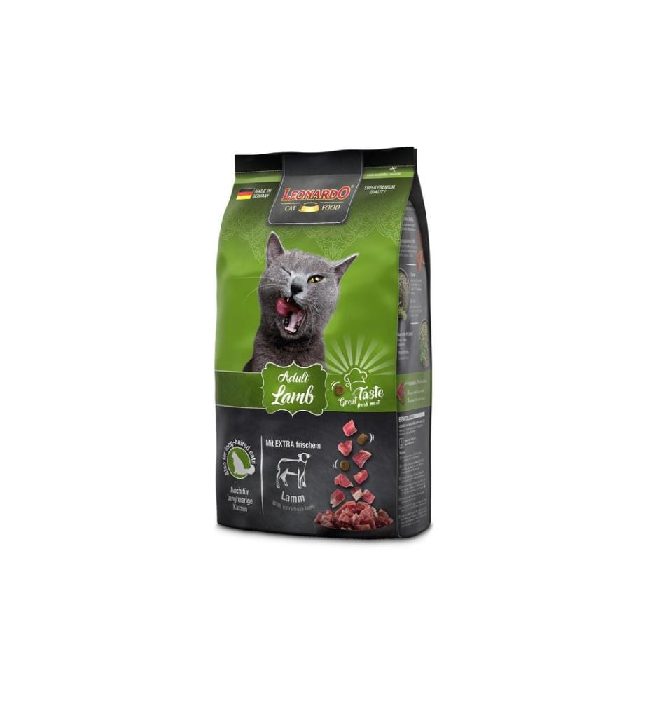 Leonardo Pâtée pour chat Adult Agneau, 1.8 kg