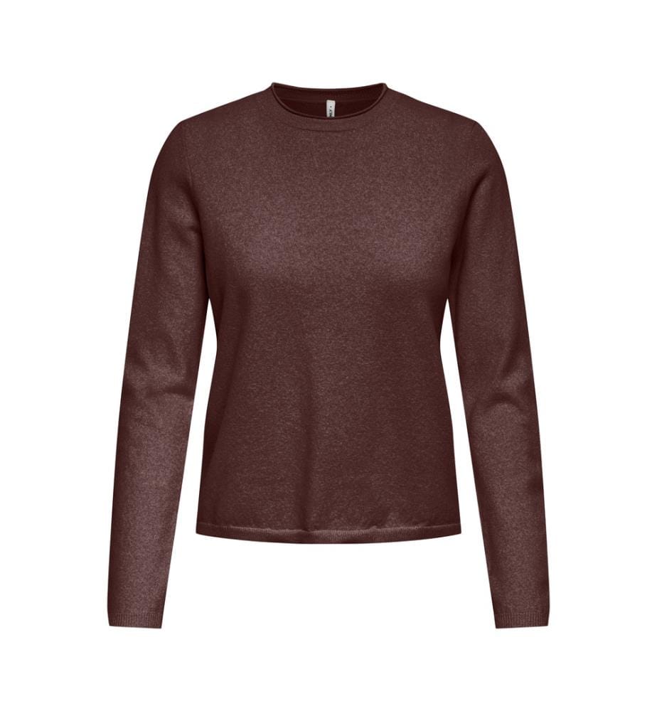 Pull Loyal Oneck - Mélange chocolat amer