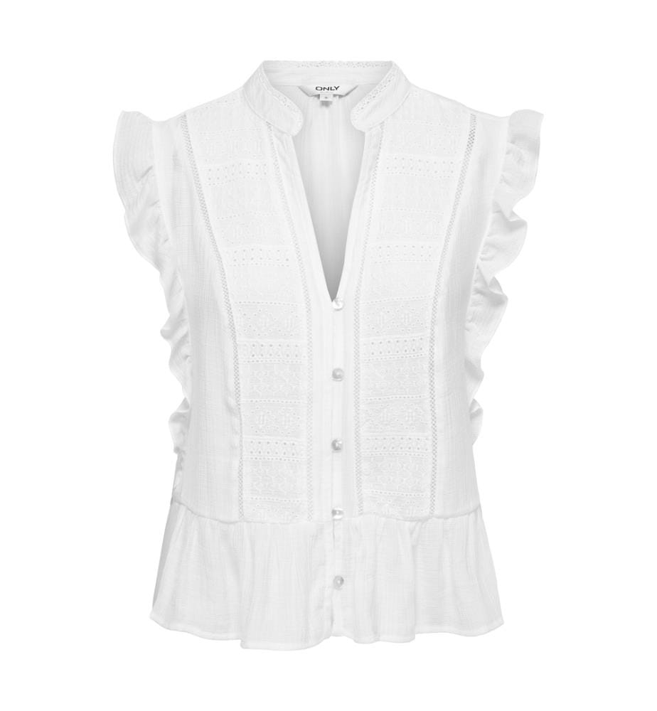 Top - Bright White