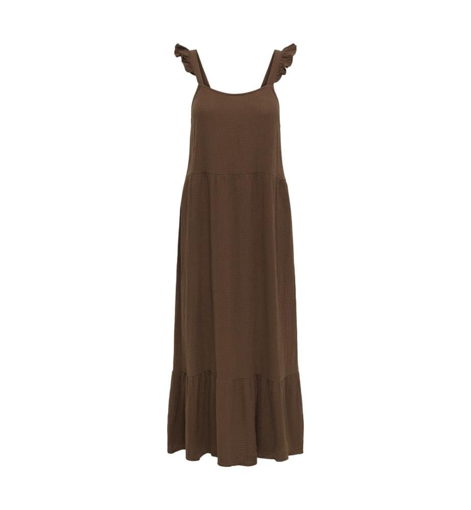 Robe longue Thyra - Brun