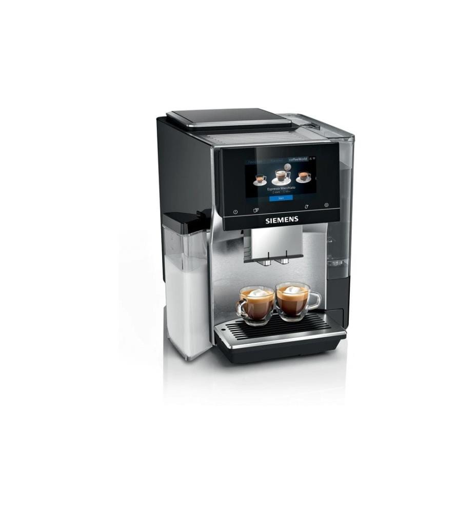 SIEMENS - Machine à café automatique EQ700 intégral TQ717D03 Acier inoxydable