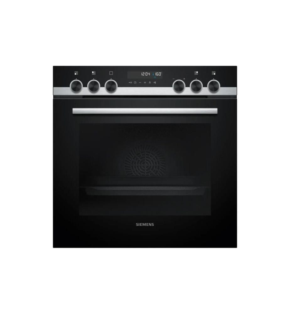 SIEMENS - Four encastré iQ500 HE578GBS4 Noir/Acier inoxydable A +