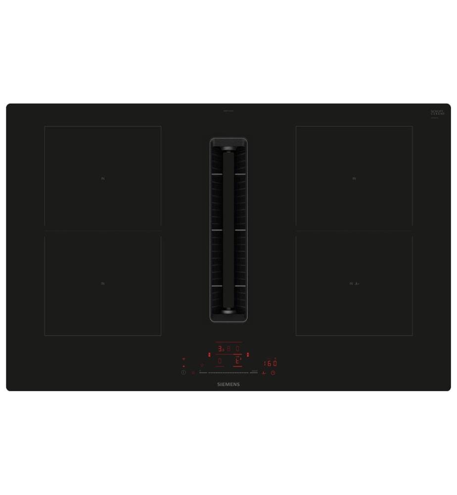 SIEMENS - Table de cuisson avec hotte aspirante iQ500 ED811HQ26E