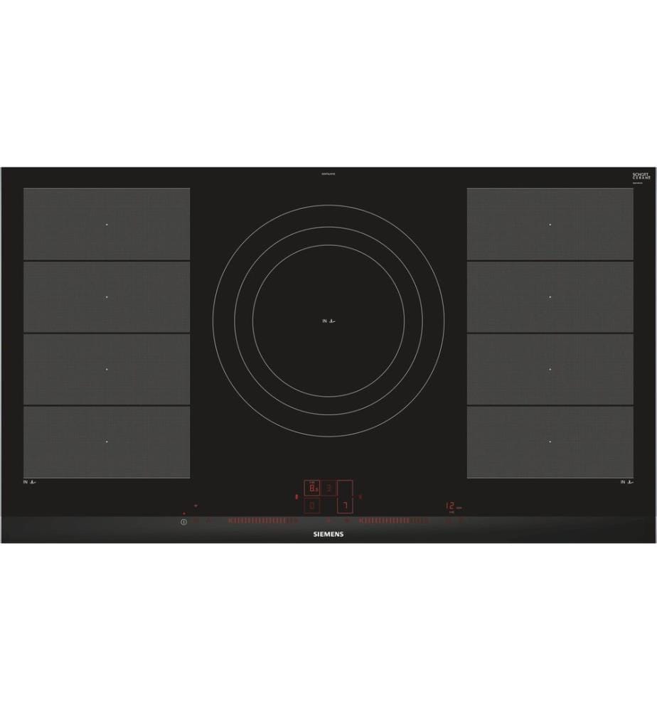 SIEMENS - Plaque de cuisson par induction EX975LVV1E Design à facettes