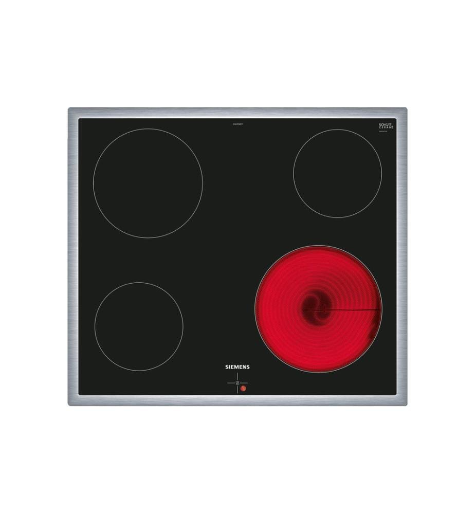 SIEMENS - Plaque de cuisson en vitrocéramique EA645GE17 Design cadre plat