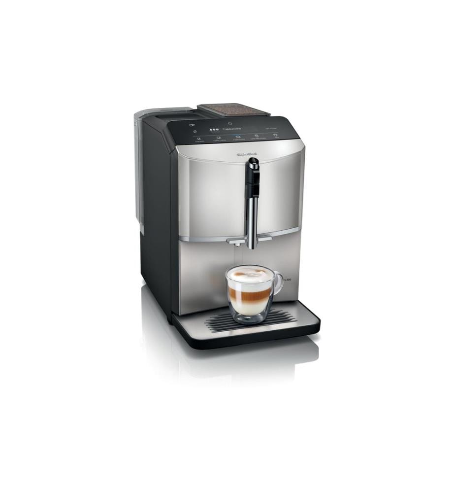 SIEMENS - Machine à café automatique EQ300 Inox silver metallic TF303E07