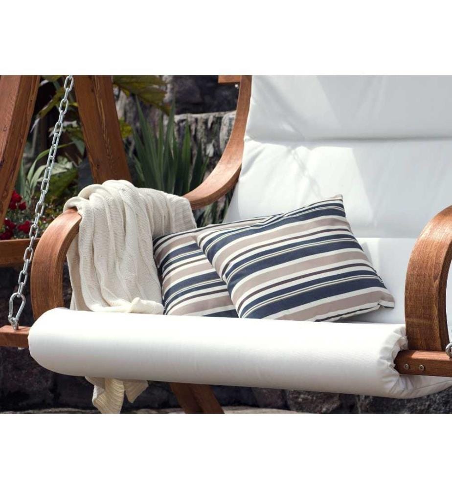 Lot de 2 Coussins Décoratifs d'Extérieur 40 x 40 cm en Tissu Imperméable à Rayures Multicolores pour Terrasse ou Balcon Moderne