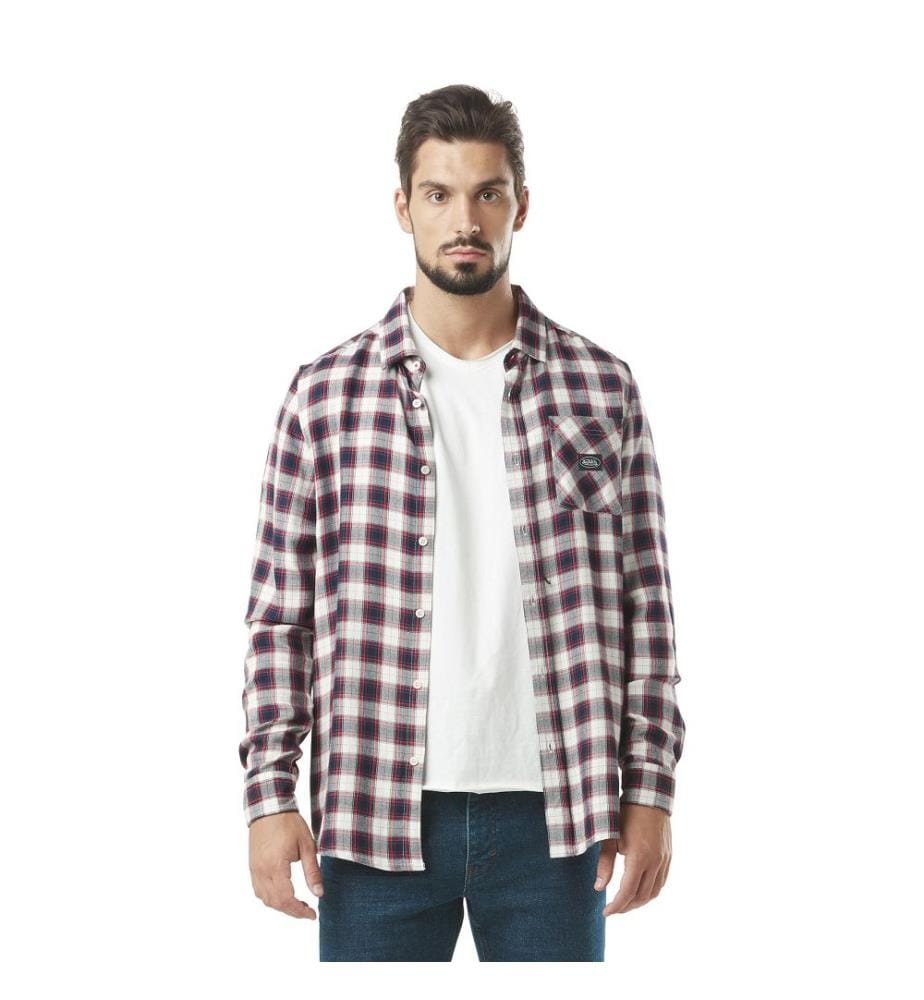 Chemise à carreaux - Multicolore