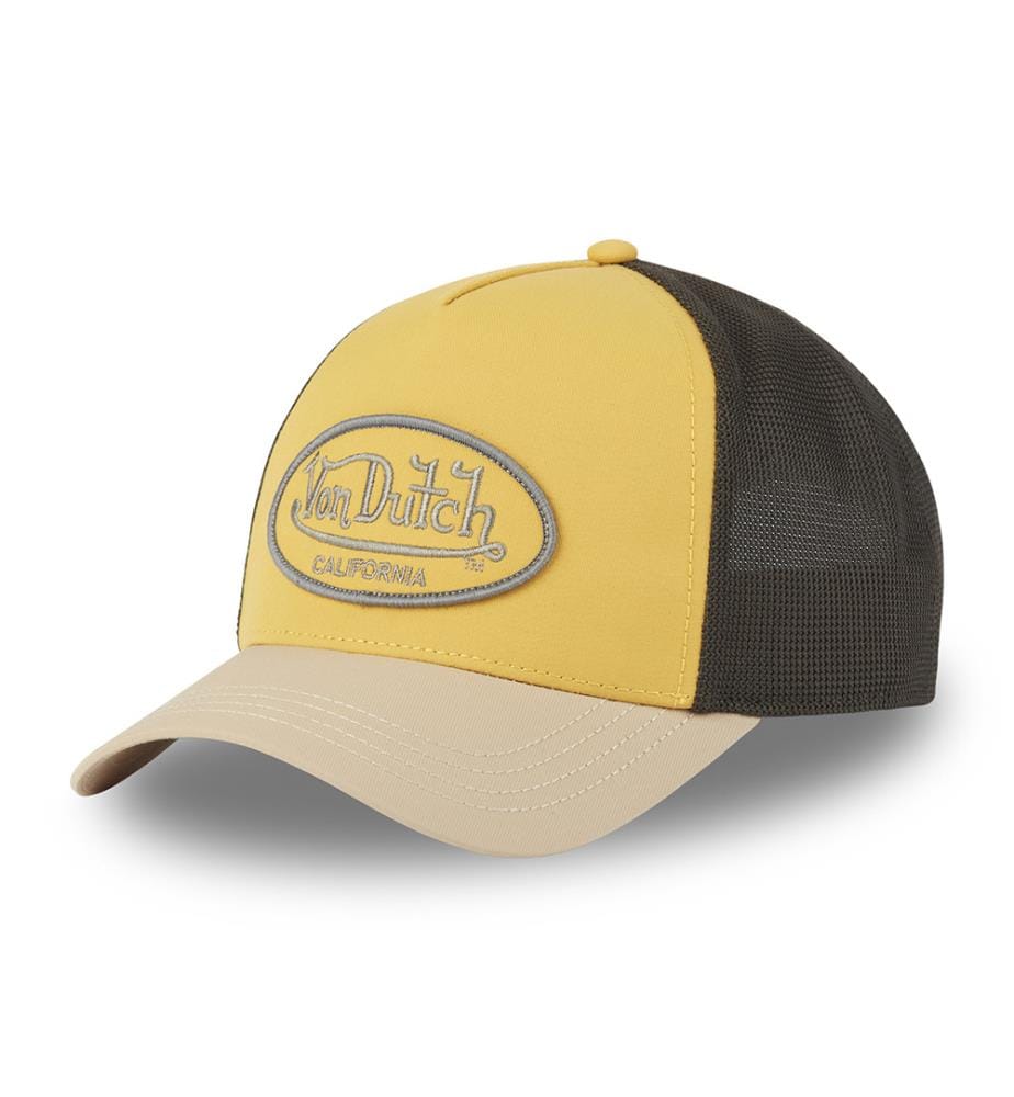 Casquette - Jaune, Beige et Noir