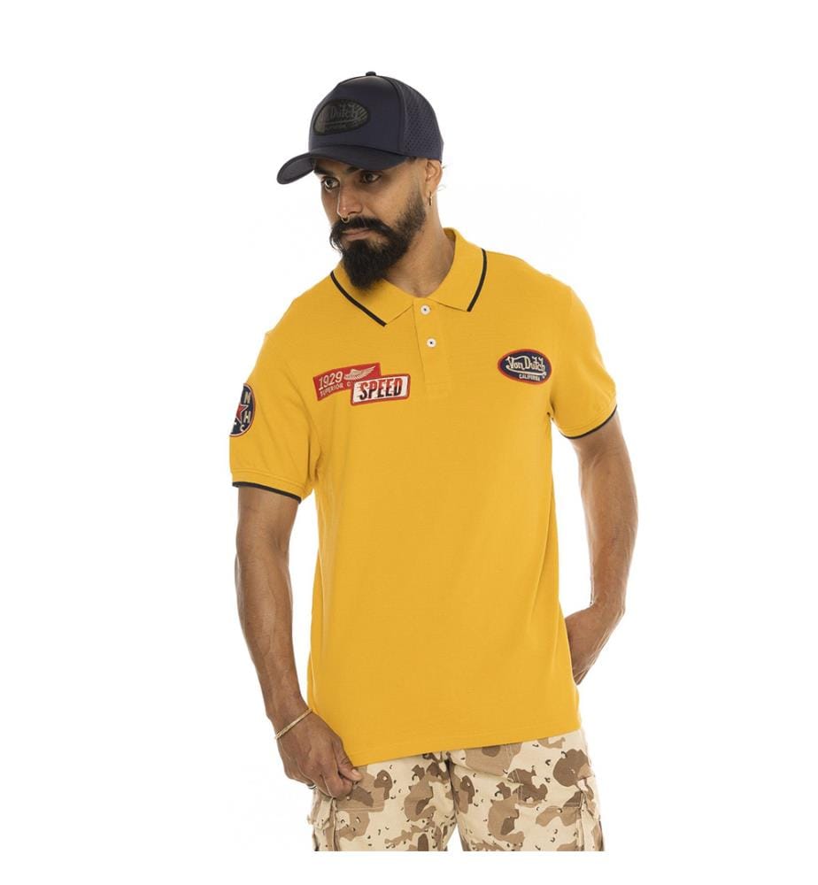 Polo - Jaune et Rouge