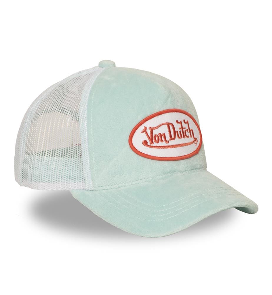 Casquette - Vert pastel, Orange et Blanc
