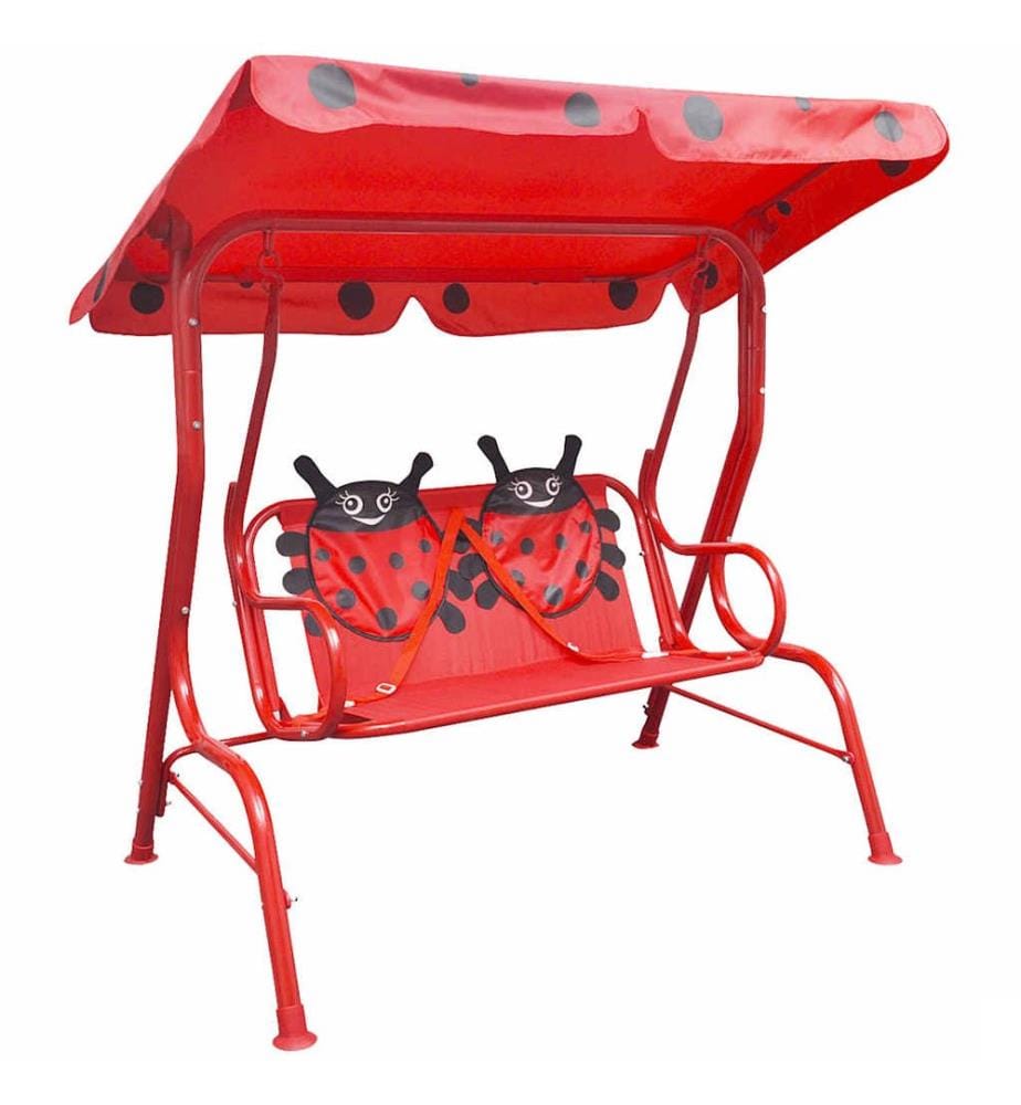 Siège balançoire pour enfants Rouge