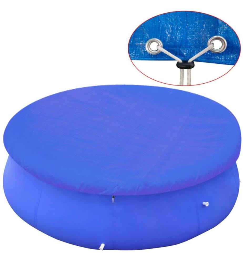 Couverture de piscine ronde hors sol de 450-457 cm