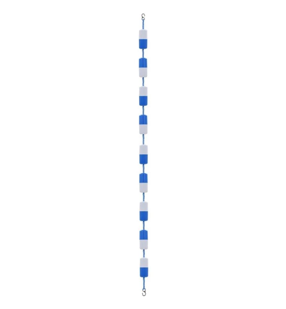Corde de sécurité de séparation de piscine 6 m Plastique