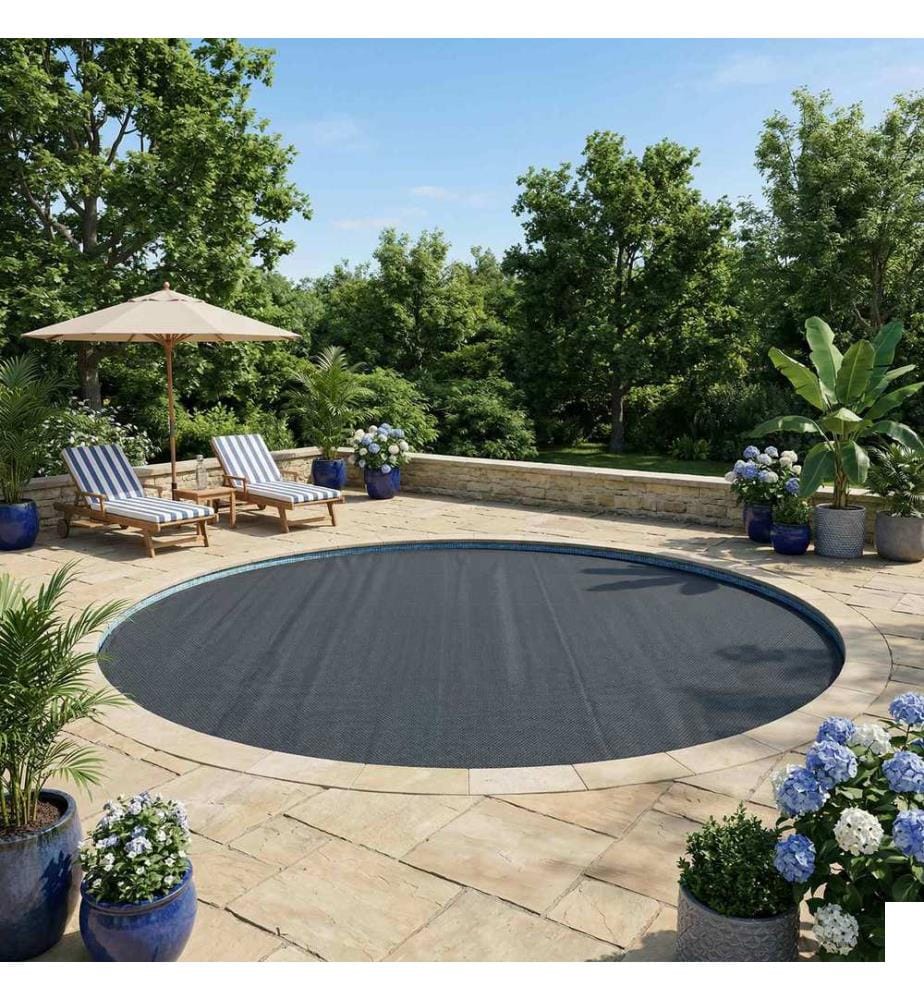 vidaXL Bâche de piscine solaire extra épaisse Ø 527 cm 400 µm Rond PE