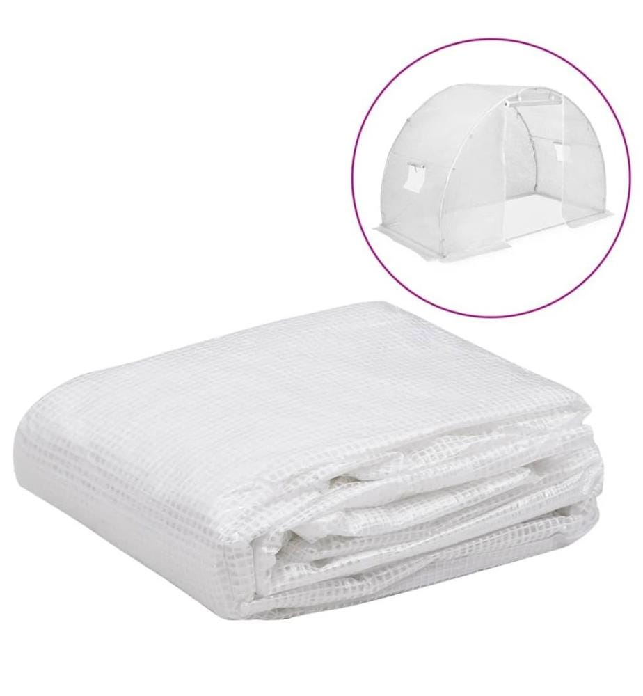Couverture de remplacement serre (4,5 m²) 3x1,5x2 m Transparent