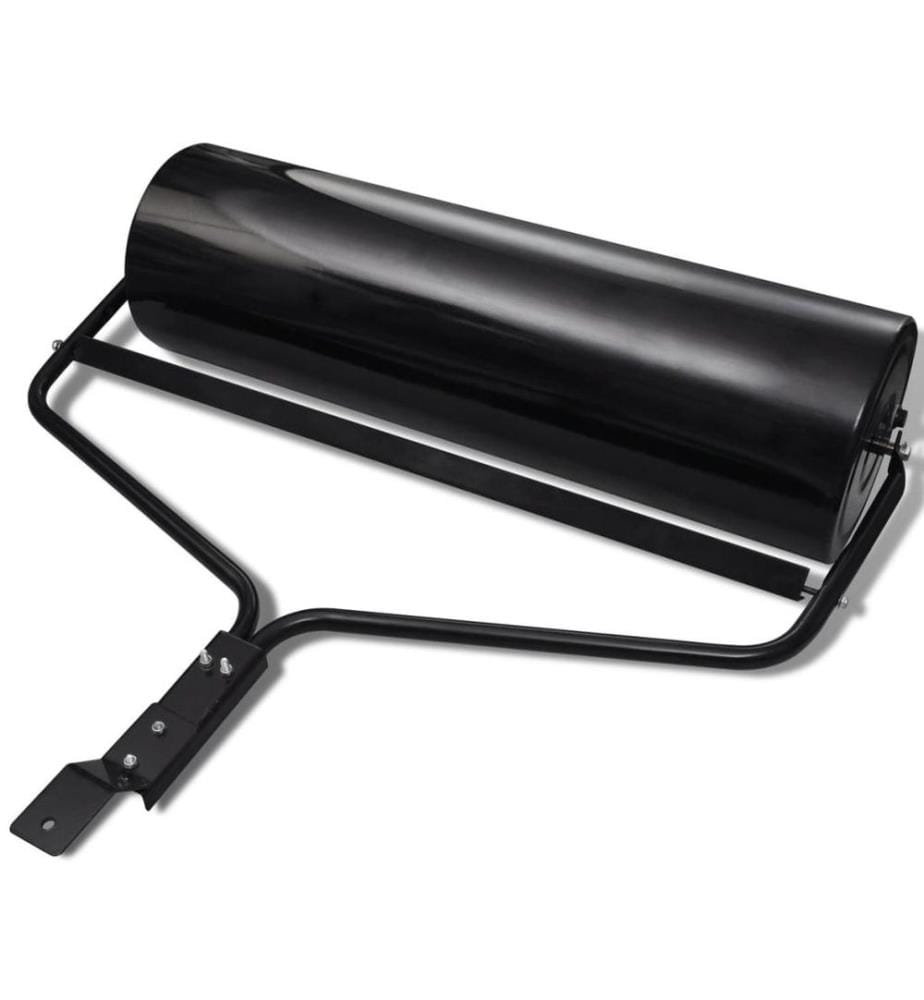Rouleau à gazon de jardin Noir 68 L