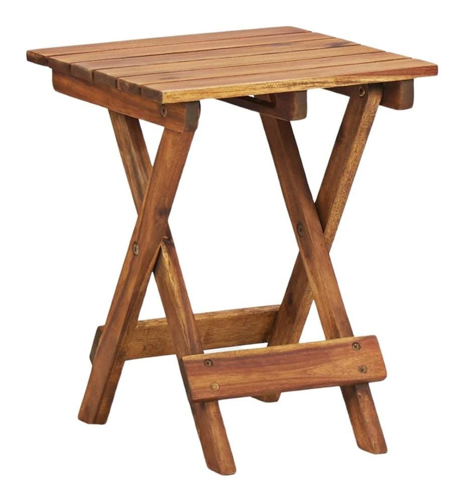 Support pour plantes 30x30x38 cm Bois d'acacia solide