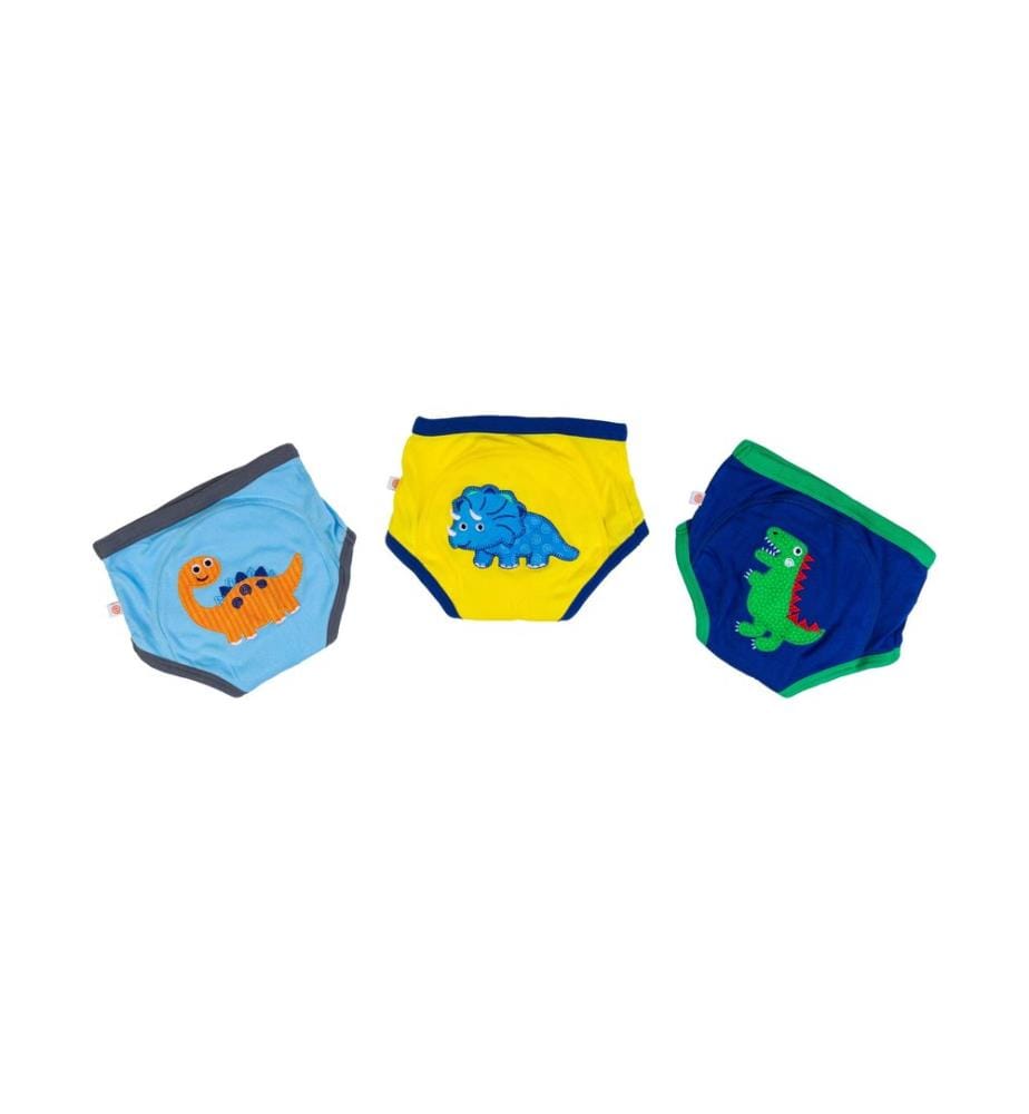Zoocchini - Pantalon dentraînement Ensemble de 3 garçons Dino Taille M