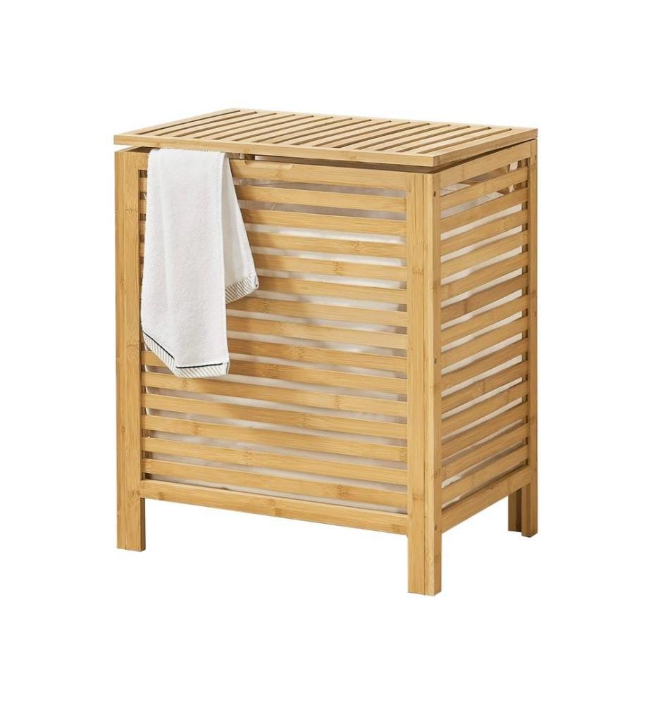Panier à linge en bambou Skövde