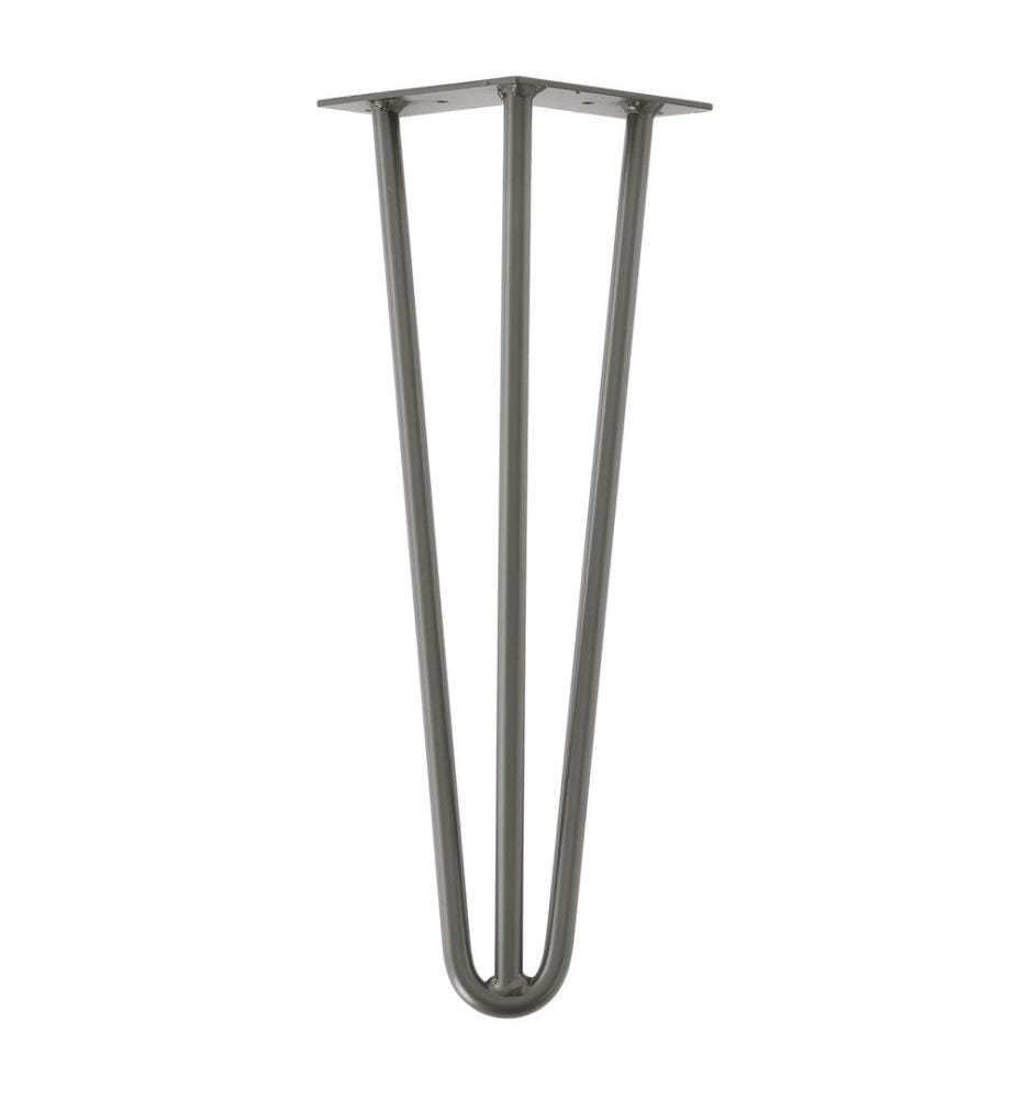 Lot de 4 Hairpin 12.5 cm x 40 cm x 5 cm 3 entretoises Pieds de table Makers