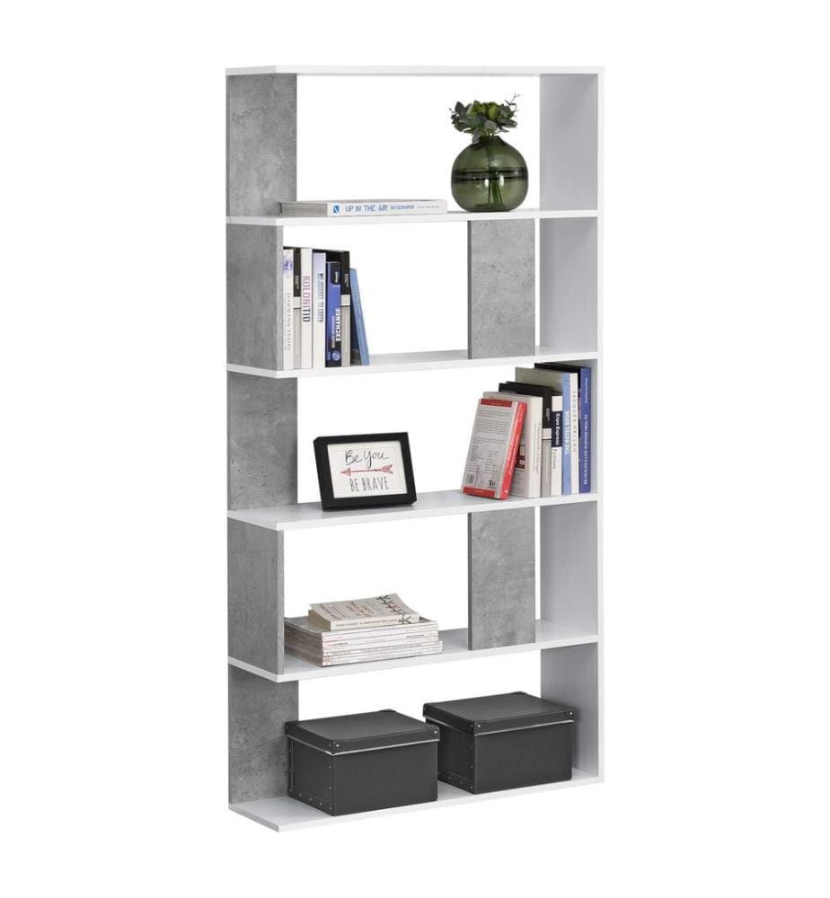 Bibliothèque Aneby 159 x 80 x 24 cm avec 5 étagères