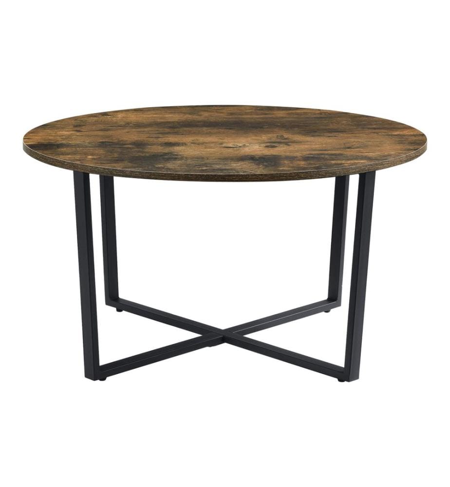 Table basse Vadstena 45 x 80 cm, teinte bois foncé
