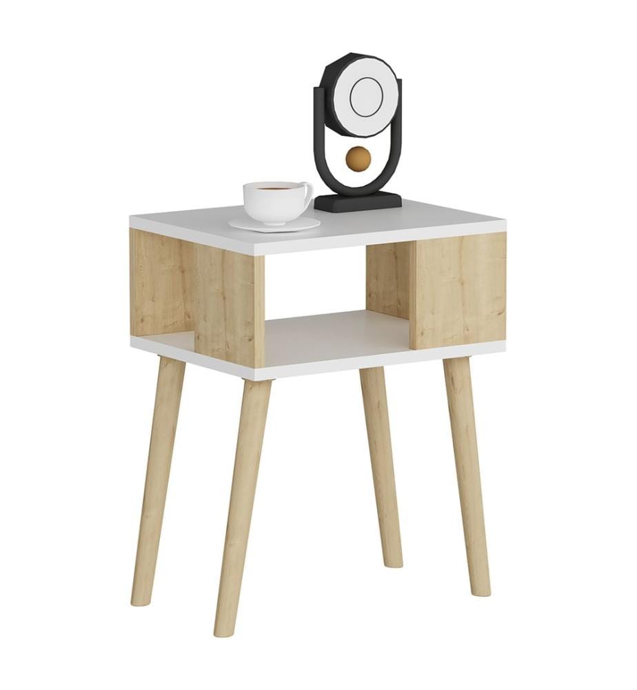 Meuble d'appoint Lekeberg 60 x 45 x 35 cm, chêne blanc
